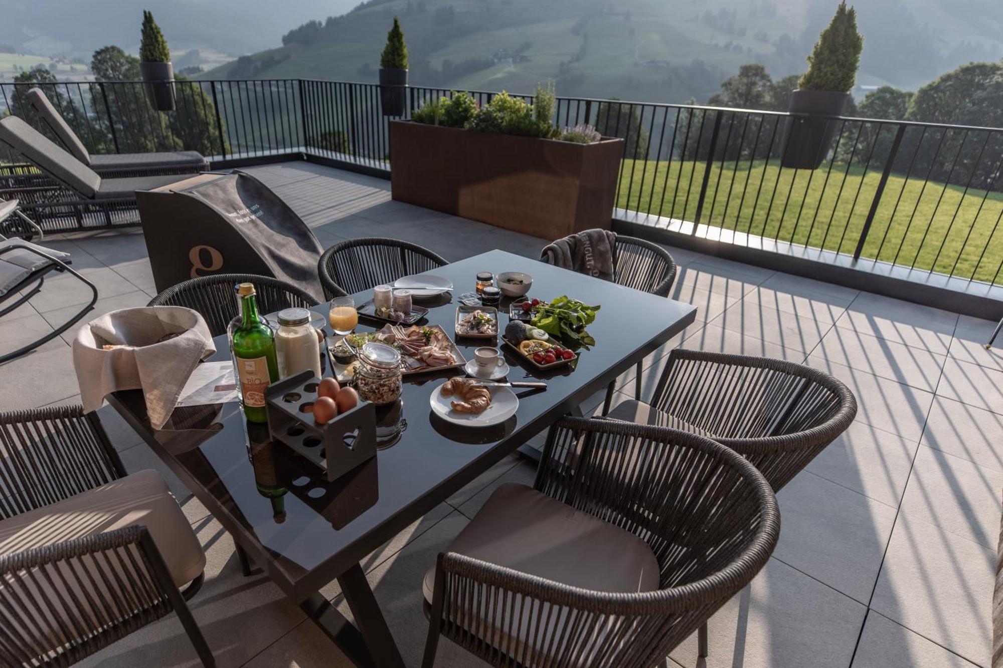 Biohof Ebengut Aparthotel มาริอาอาล์ม อัม ชไตเนอร์เนินเมียร์ ภายนอก รูปภาพ