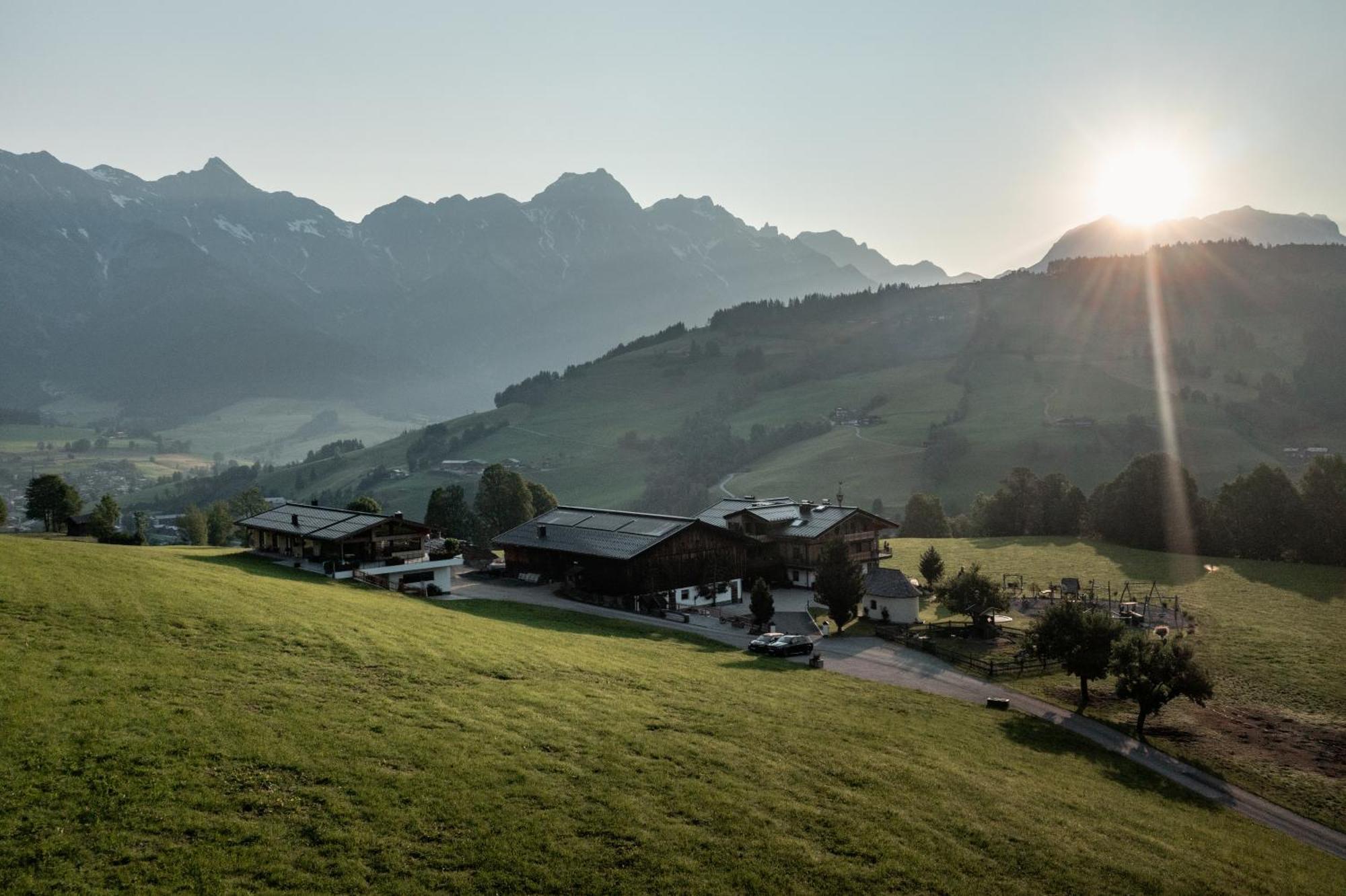 Biohof Ebengut Aparthotel มาริอาอาล์ม อัม ชไตเนอร์เนินเมียร์ ภายนอก รูปภาพ